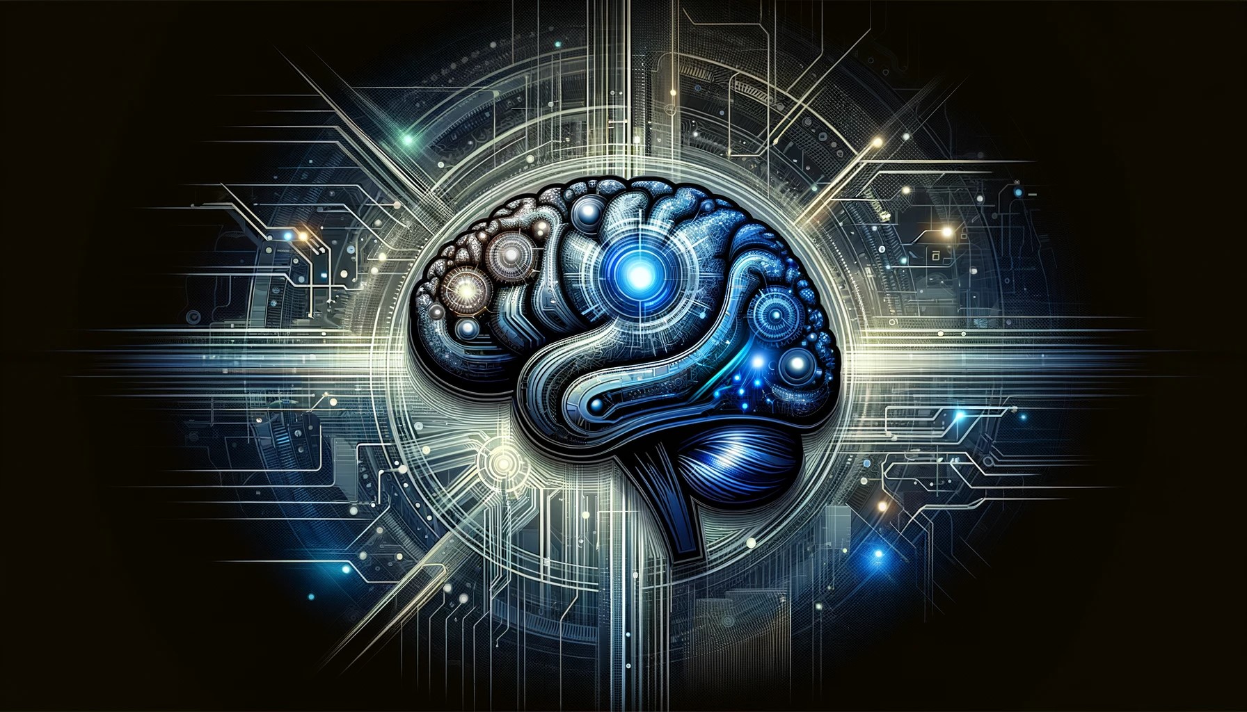 Artificial intelligence brain formed from digital circuits